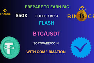 setup profitable real bitcoin , btc and usdt fast for you