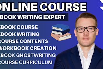 create ebook online course ebook content course writing ebook ghostwriting