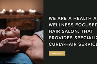 build a beauty, salon website, cosmetics or spa website with squarespace design