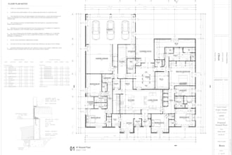 design blueprint permit for house plans, adu, garage, deck, patio