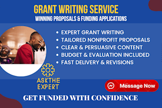 write winning grant proposals and funding applications for nonprofits