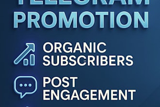 promote telegram and crypto channels with engagements reaction views and subs