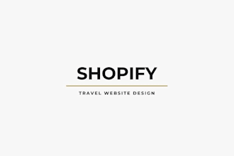 do shopify travel website