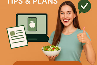 make a custom meal plan for healthy weight gain