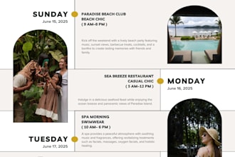 create a personalized travel itinerary