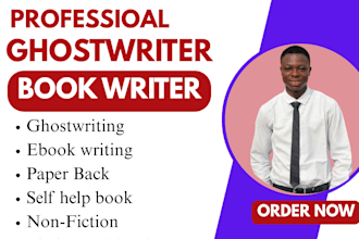 ebook ghostwriter, KDP book writer, ghost book writer, non fiction ghostwriter