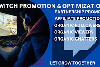 organically promote your live stream to boost your live viewers and chtters