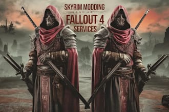 create skyrim mod, fallout 4 mod, sfm mod and arma 3 mod for you