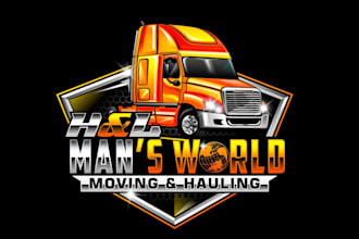 create graceful and fantastic logistic logo   design