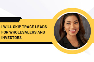 skip trace leads for wholesalers and investors