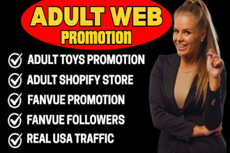 do viral adult web promotion, shopify adult erotic store, fanvue link promotion