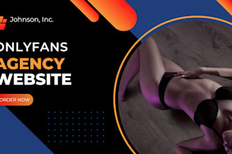 design onlyfans management website, onlyfans agency website, modeling website
