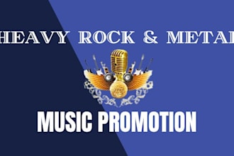 submit your rock metal music promotion to 900 active playlist curators