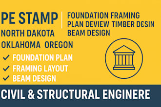 foundation, framing plan, pe stamp, review plan, timber layout beam design