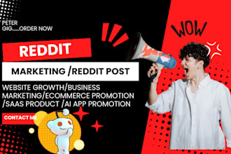 do reddit post for ecommerce saas product business website adult link cbd app