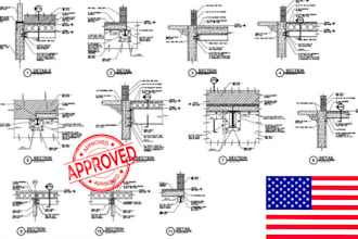licensed engineering drawing, architect stamp, mep, nj, nc, sc, az, oh pe stamp