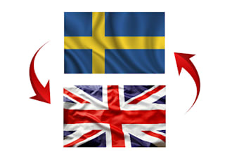 translate your text or video to swedish from english or the opposite