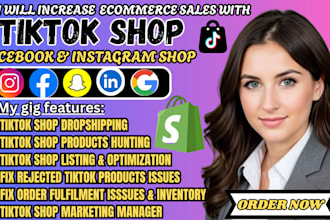 fix tiktok shop setup, tiktok shop dropshipping marketing, tiktok ads manager