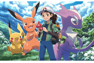 draw you as a pokemon trainer
