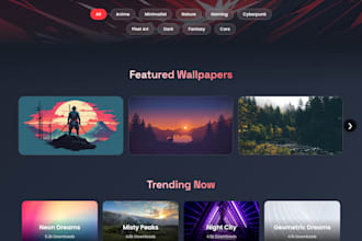 create a responsive web application using modern
