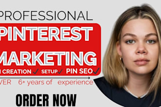 do pinterest marketing, SEO, pin and board setup for growth