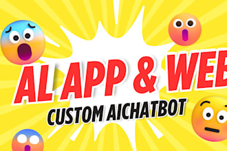 develop ai chatgpt mobile app or website ai saas app ai chatbot ai software