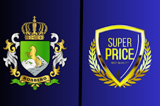 design a professional shield logo for security, gaming, or brand identity