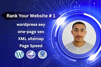 do wordpress one page SEO fix page speed and XML sitemap like a pro