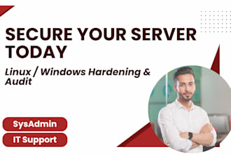 audit and harden your linux or windows server