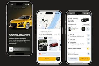 create taxi and bike booking app android and ios app