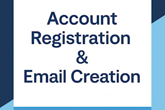 register accounts on any website and create email addresses