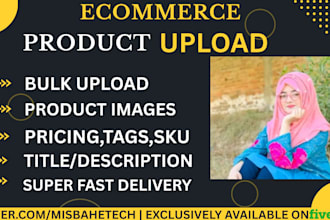 add or upload products and import csv file on your store