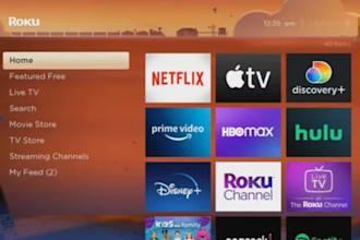 develop roku custom sdk channel with subcription plan, roku, amazon fire tv