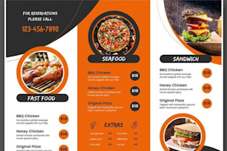 design business flyer, leaflet, postcard and do brochure design