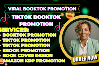 booktok tiktok promotion book trailer ebook promotion ebook marketing