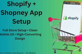 setup your shopify with high shopney mobile app design