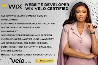 develop customize custom wix velo code wix studio code website wix velo code
