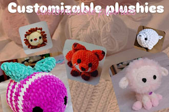 create your crochet plushie with soft yarn