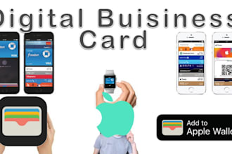 build energetic apple wallet, google wallet, digital passes for website and apps
