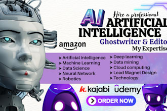 write custom artificial intelligence solutions, for your project