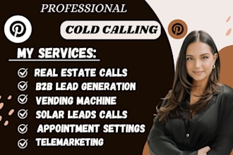 do real estate cold calling, vending machine lead generation, telemarketing