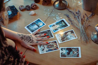 give you a detailed and intuitive tarot reading for guidance
