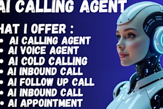set up ai calling bot, ai cold calling, ai voice bot, ai appointment setter