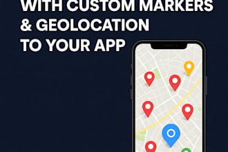 add google maps with geolocation to your app