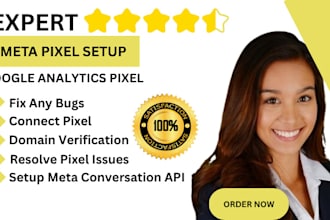 setup google analytics 4, facebook pixel conversion api, ga4 ecommerce tracking