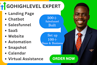 setup gohighlevel email automation, saas and gohighlevel calendar sync, funnel