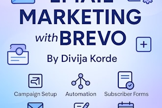set up and manage your email marketing campaigns using brevo