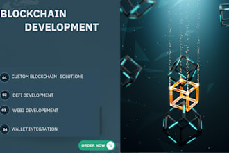 develop web3 dapps, ico website, blockchain solana evm, nft smart contracts
