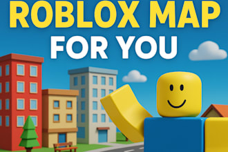 make roblox map for you