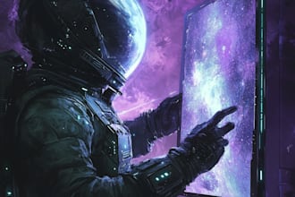 design spaceship, sci fi illustration and sci fi art